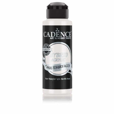 Cadence Hybrid Acrylic Multi-Surface Paint - White 120ml