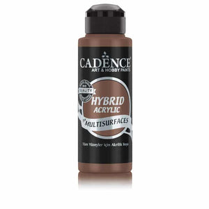 Cadence Hybrid Acrylic Multi-Surface Paint - Light Brown 70ml