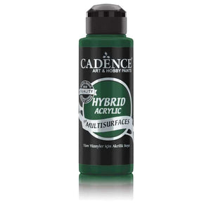 Cadence Hybrid Acrylic Multi-Surface Paint - Emerald 70ml