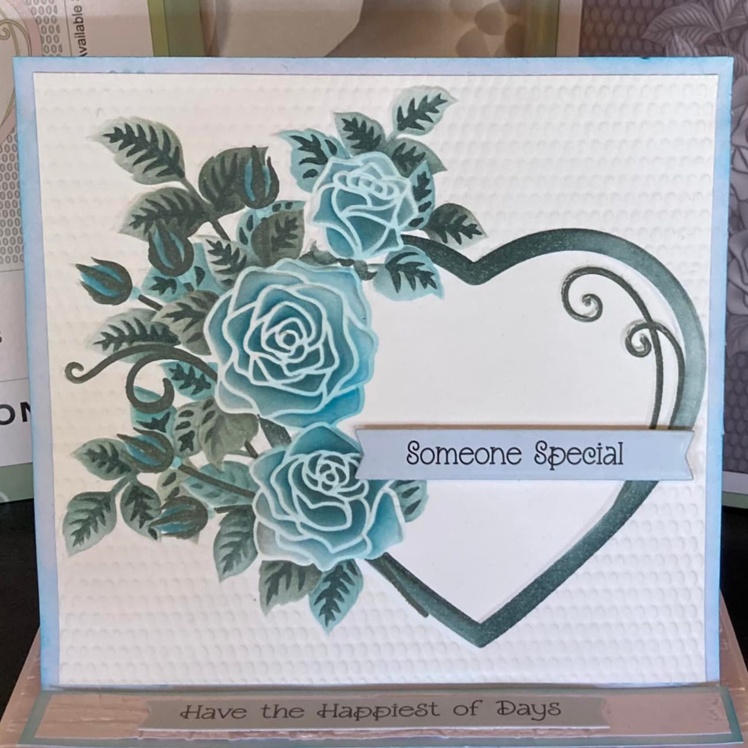 Lisa Horton Crafts Heart of Roses 6