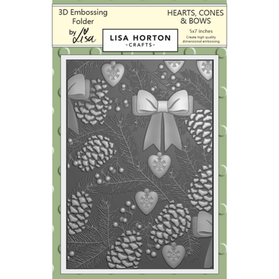 Lisa Horton Crafts Hearts, Cones and Bows 5