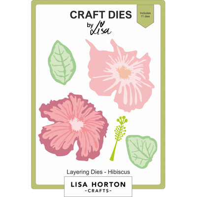 Lisa Horton Crafts Layering Dies - Hibiscus