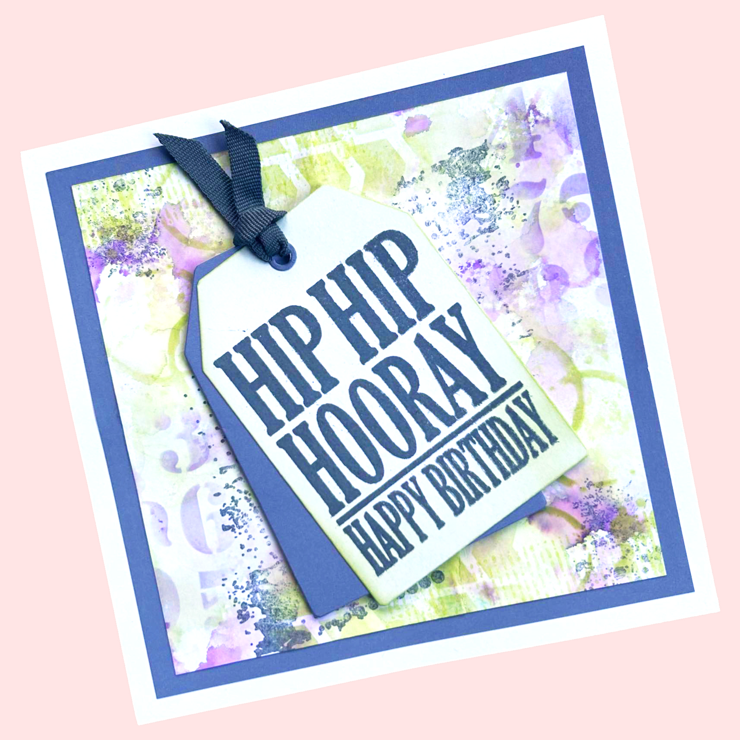 Panel Pairs Stamps and Dies - Hip Hip Hooray