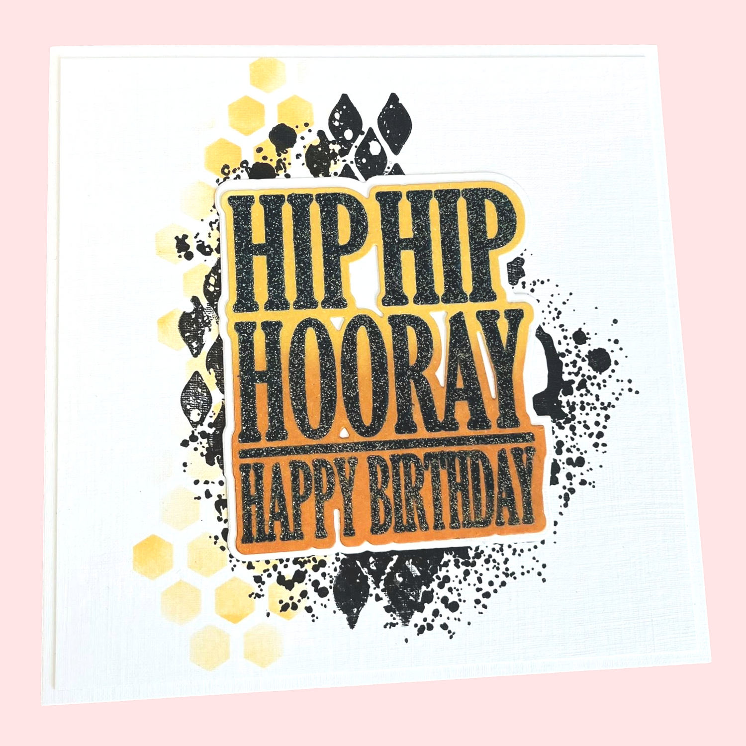 Panel Pairs Stamps and Dies - Hip Hip Hooray