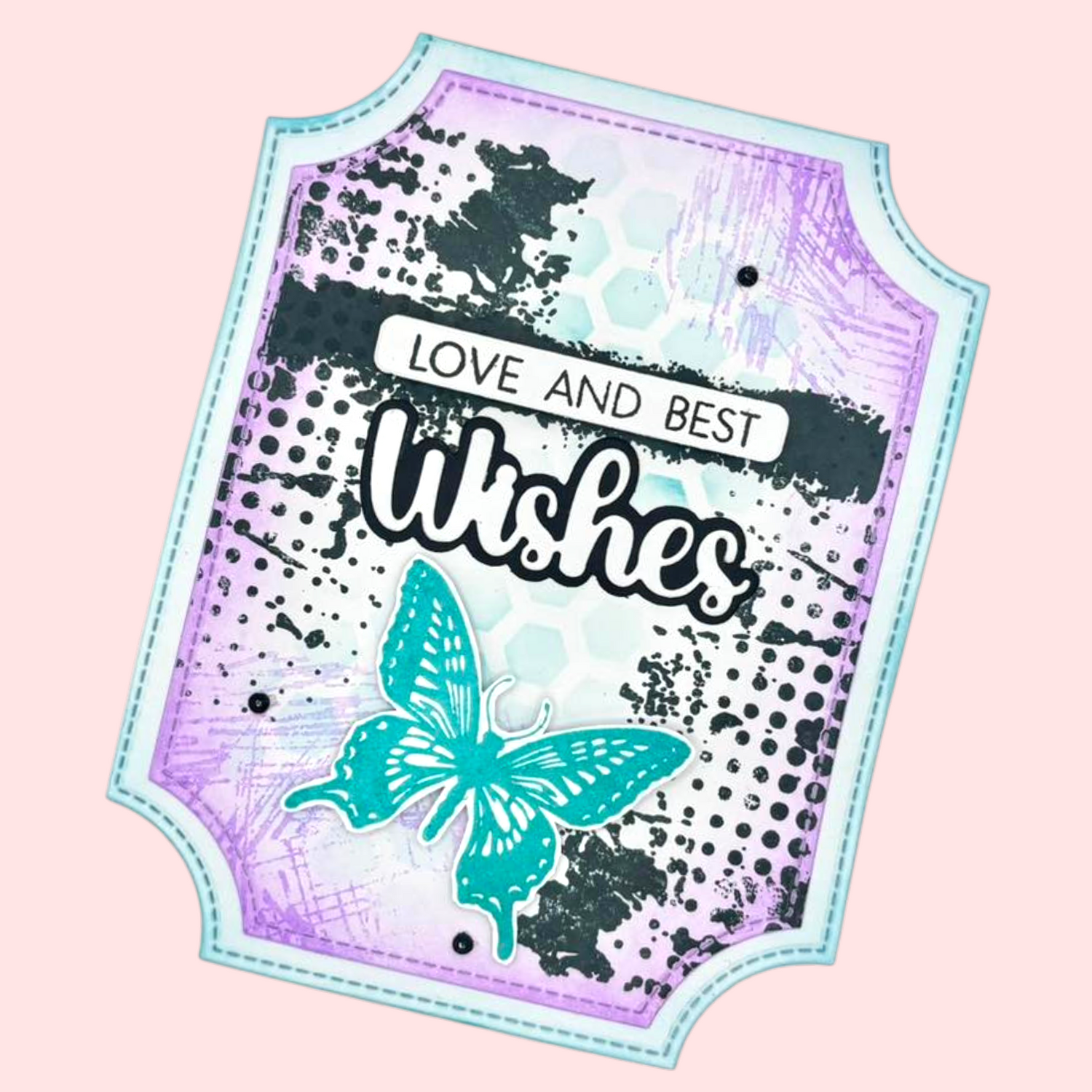 Muse & Maker Industrial Confetti A6 Clear Stamp Set