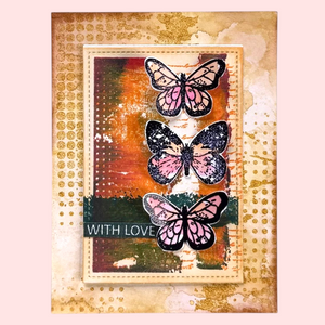 Muse & Maker Industrial Confetti A6 Clear Stamp Set