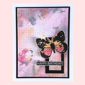 Muse & Maker Industrial Confetti A6 Clear Stamp Set