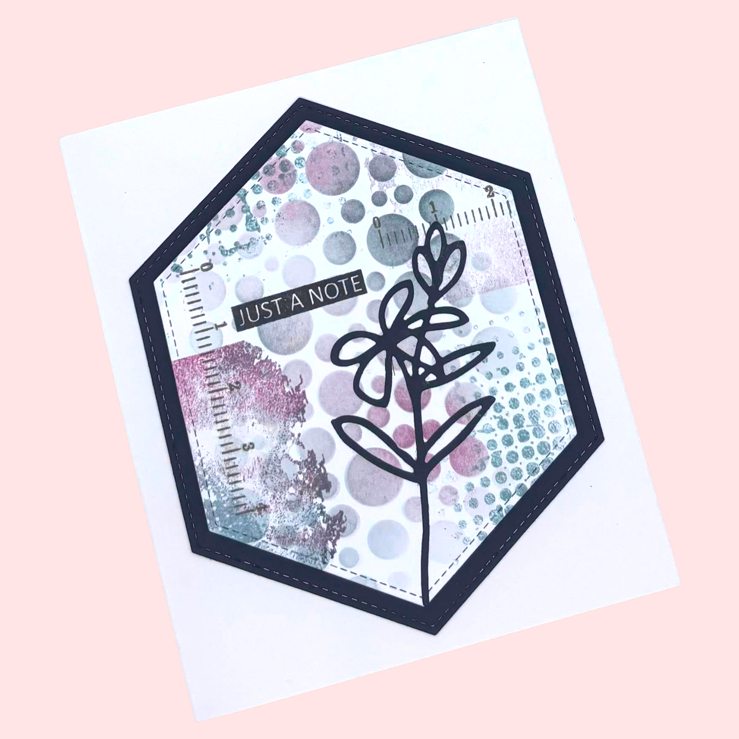 Muse & Maker Industrial Confetti A6 Clear Stamp Set