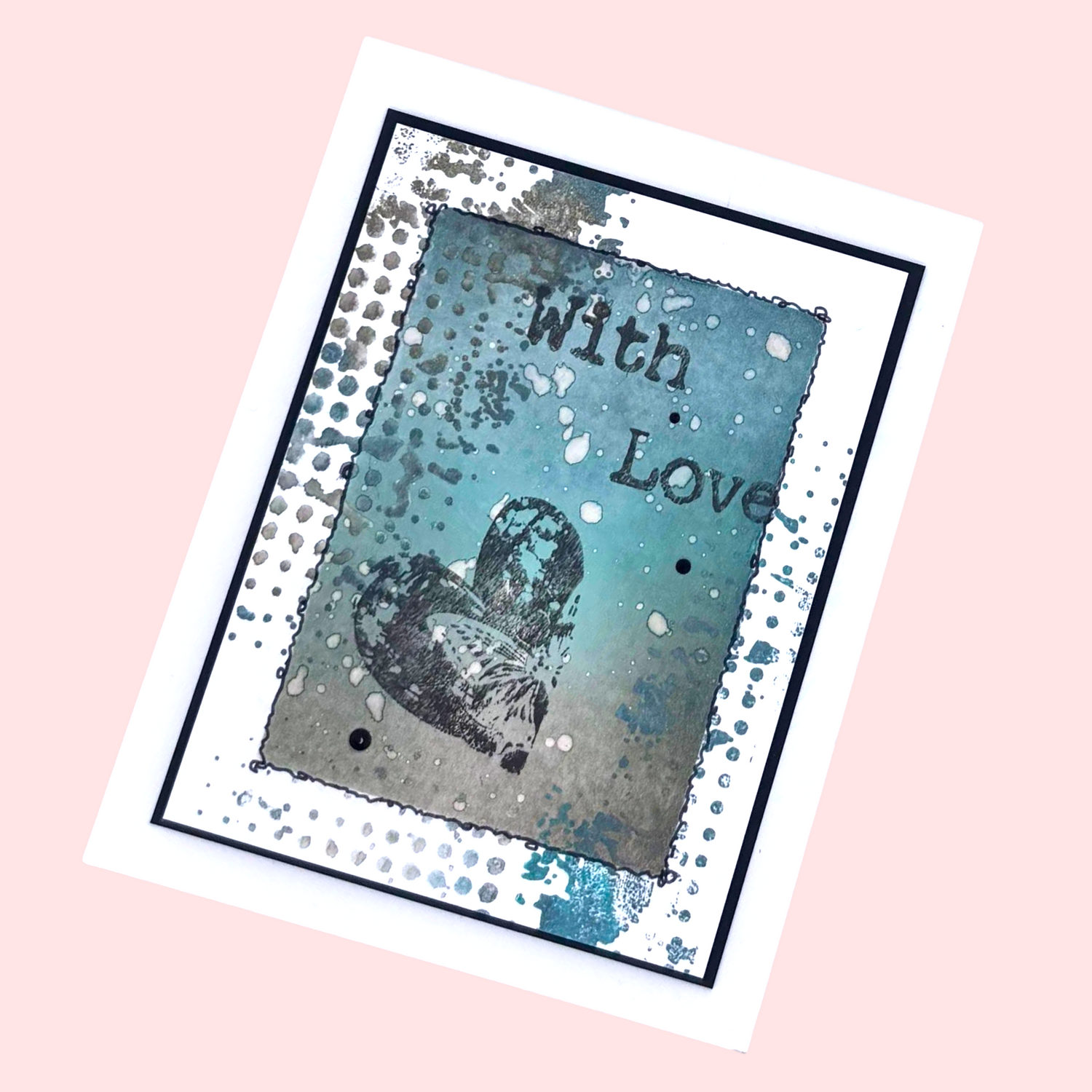 Muse & Maker Industrial Confetti A6 Clear Stamp Set
