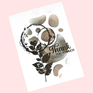 Muse & Maker Texture Spills DL Clear Stamp Set