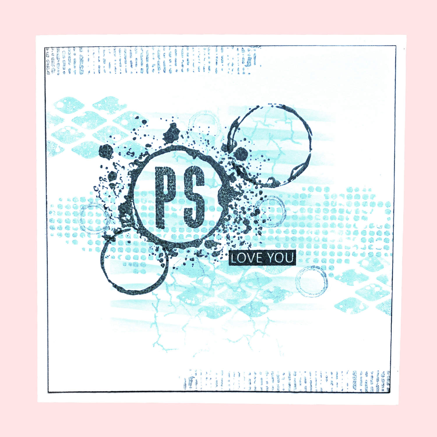 Muse & Maker Cracked Terrain A6 Clear Stamp Set