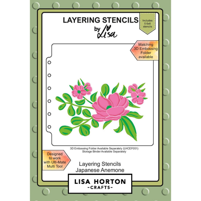 Lisa Horton Crafts Japanese Anemone 6