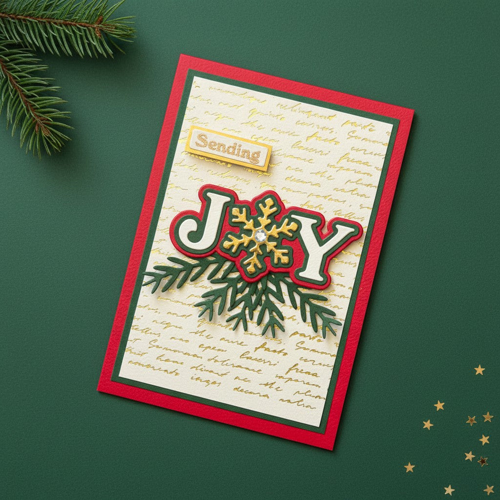 Spellbinders x Lisa Horton Crafts Snowflake Kisses Collection - Friday Night Live 