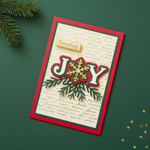 Spellbinders x Lisa Horton Crafts Snowflake Kisses Collection - Friday Night Live 