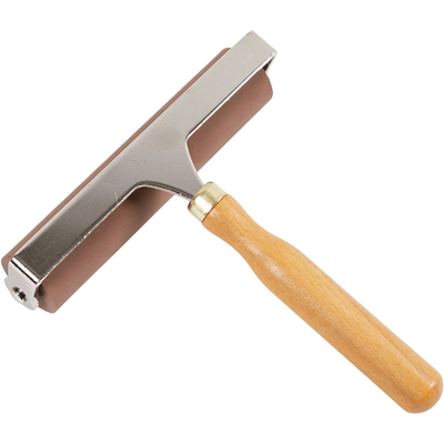 Rubber Lino Roller for Printmaking & Papercrafting - Large
