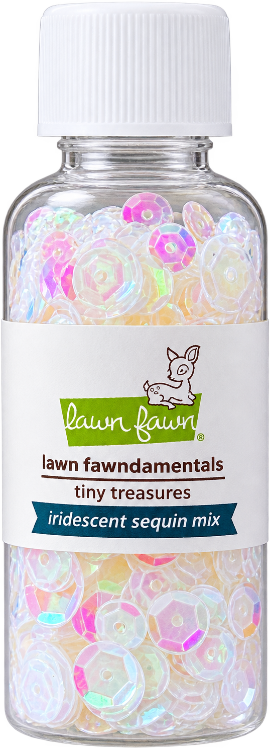 Lawn Fawndamentals - Iridescent Sequin Mix - Tiny Treasures