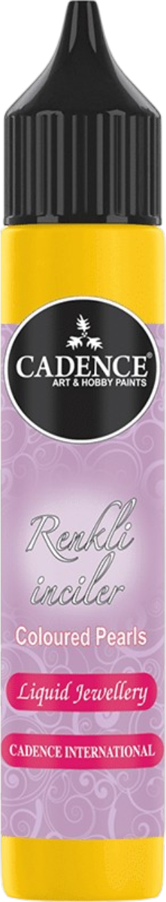Cadence Coloured Pearls – Lemon Yellow 25ml