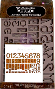 Finnabair Letterpress Numbers 5