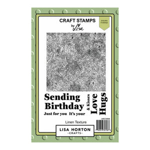 Linen Texture A5 Stamp Set