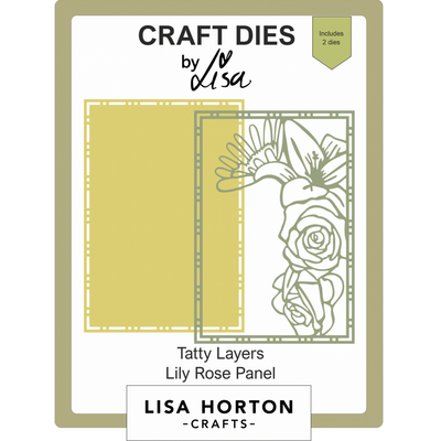 Lisa Horton Crafts Lily Rose Panel Die