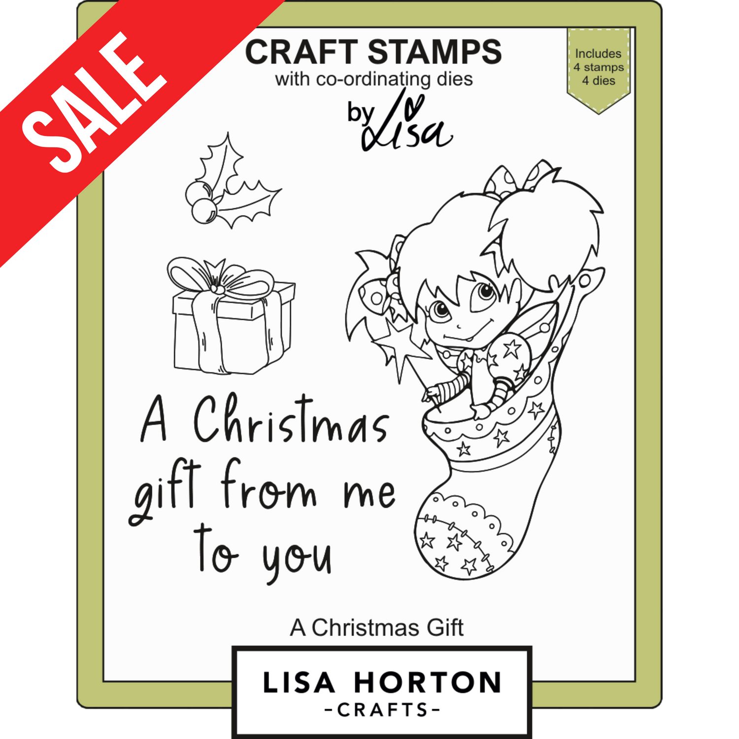 A Christmas Gift Stamps and Dies