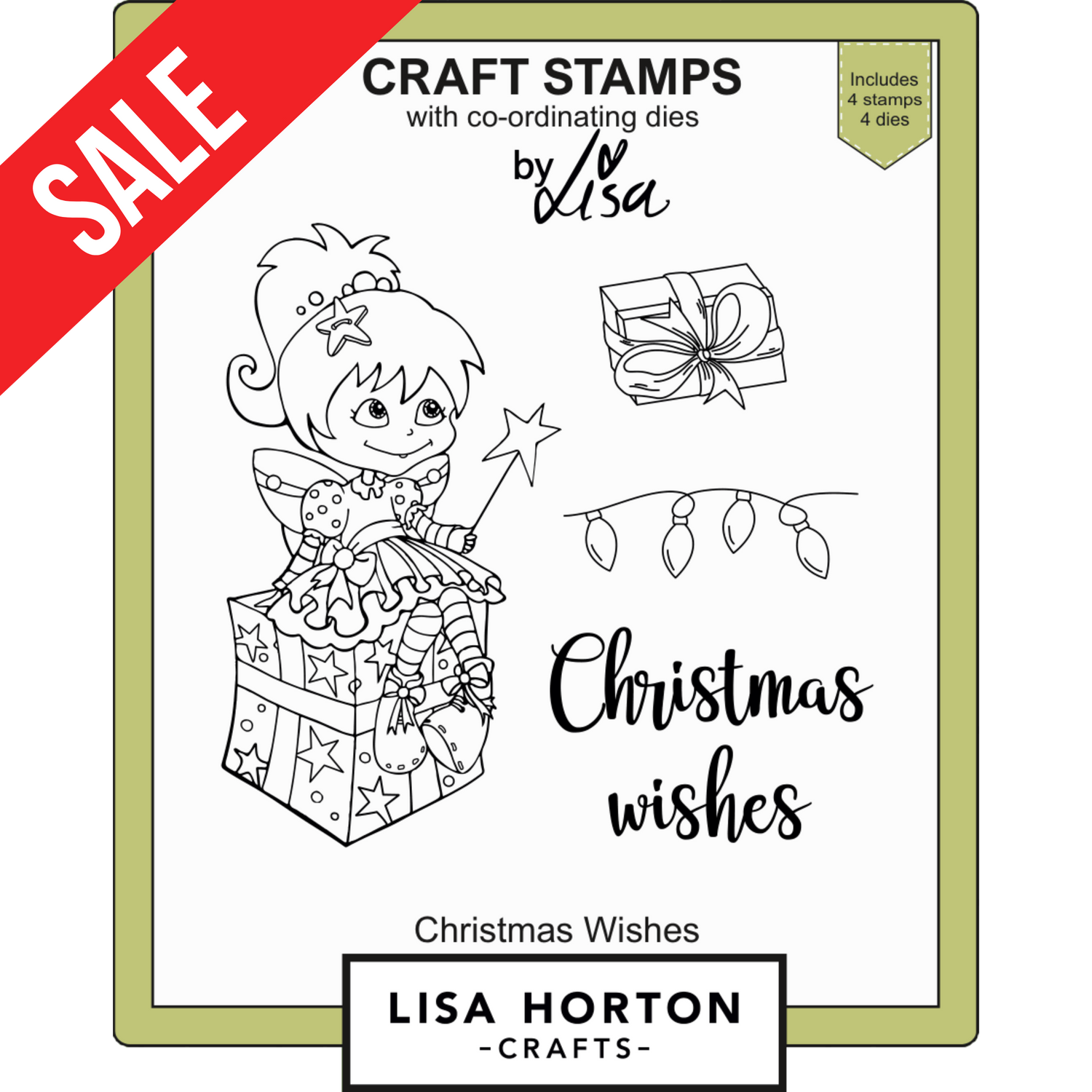 Christmas Wishes Stamps and Dies
