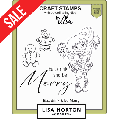 Eat, Drink & Be Merry Stamps and Dies