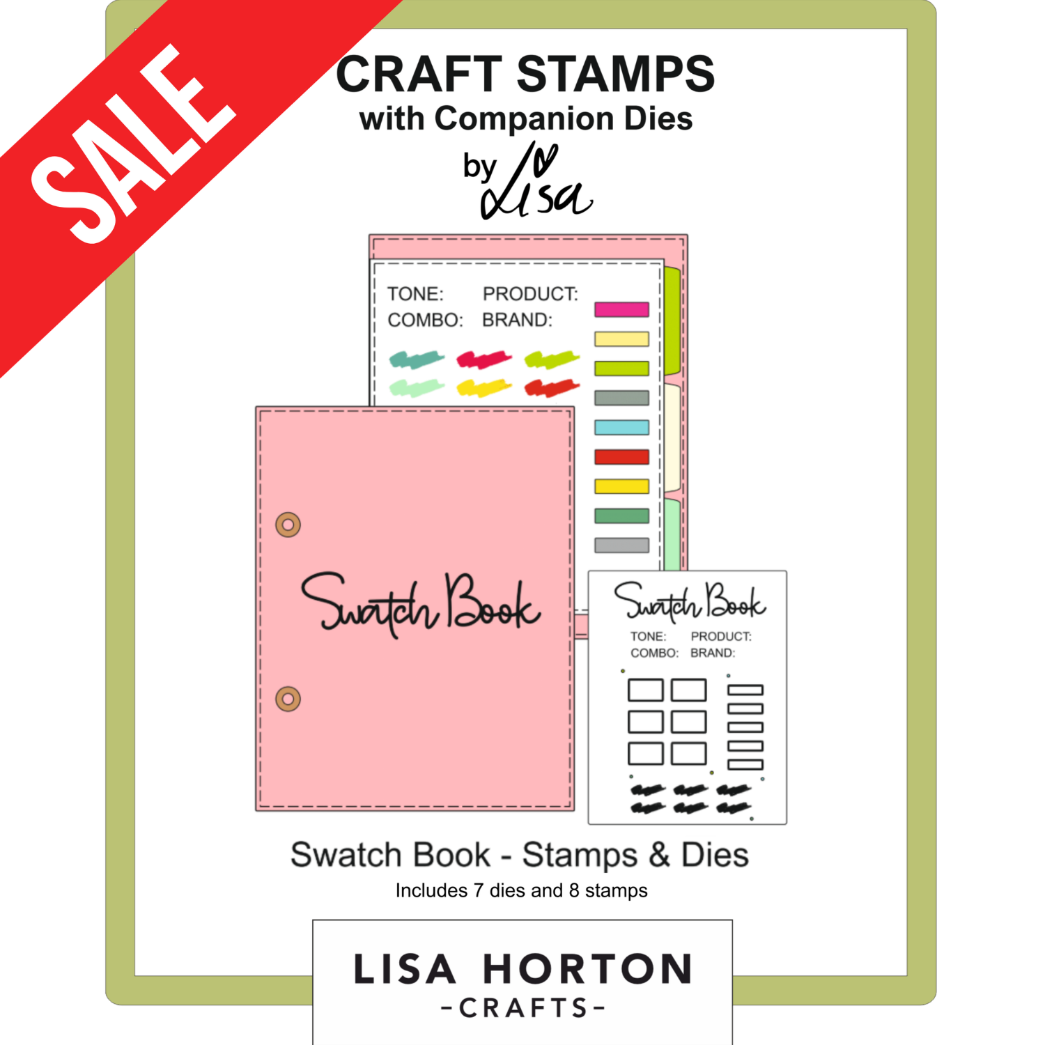 Swatch Book Stamps and Dies