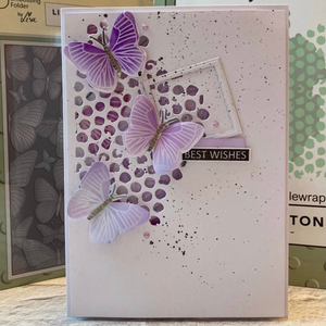 Lisa Horton Crafts Mariposa 5" x 7" Layering Stencils