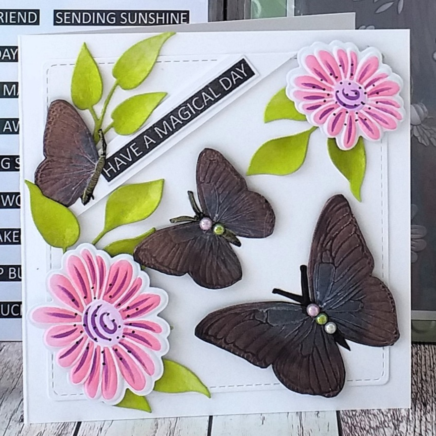 Lisa Horton Crafts Mariposa 5" x 7" Layering Stencils