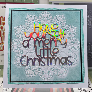 Merry Little Christmas Die Set