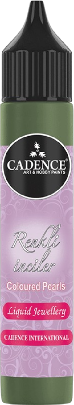 Cadence Coloured Pearls – Military Green 25ml