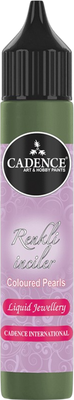 Cadence Coloured Pearls – Military Green 25ml