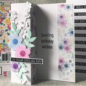 Lisa Horton Crafts Mini Sentiments - Happy