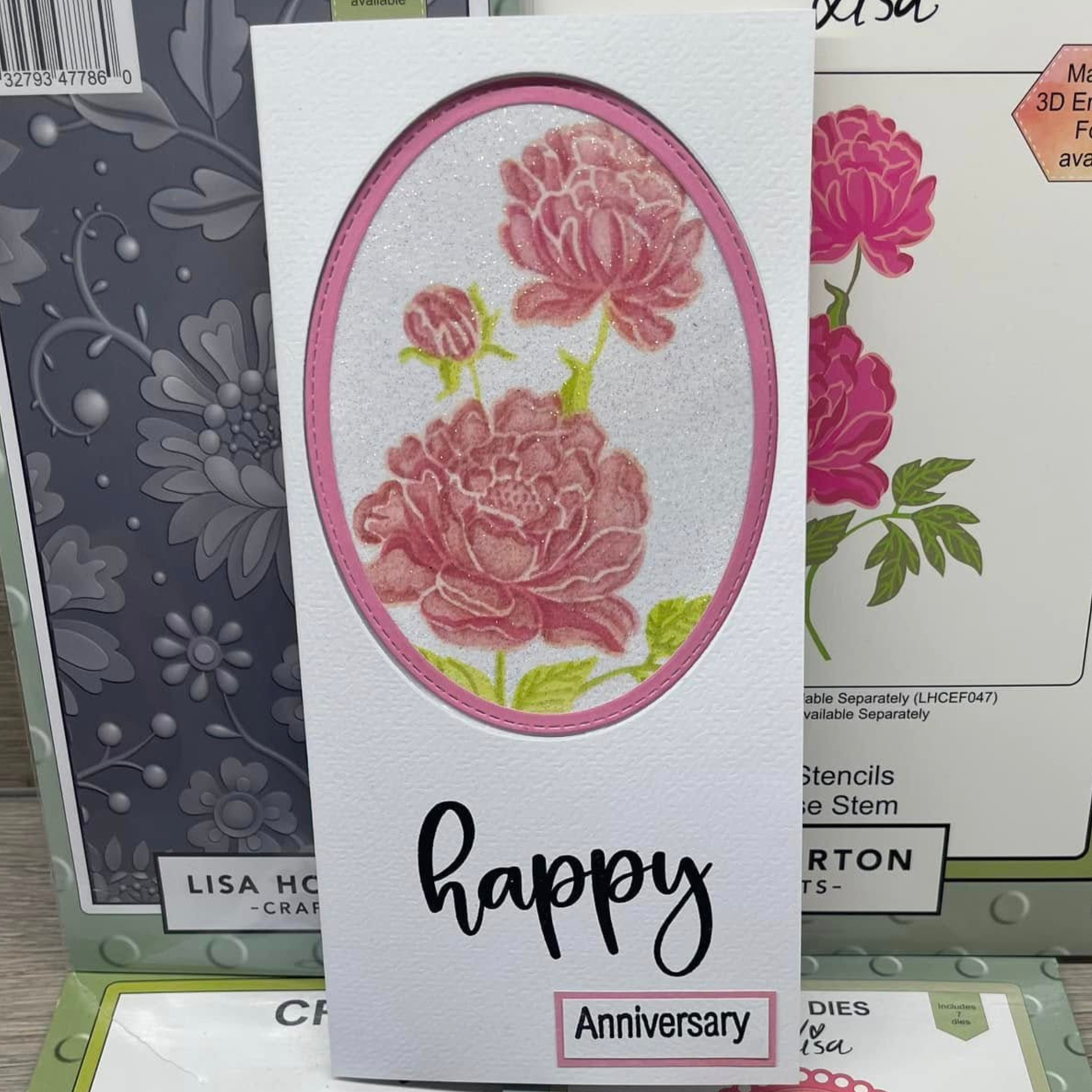 Lisa Horton Crafts Mini Sentiments - Happy