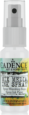 Cadence Mix Media Ink Spray – White 25ml