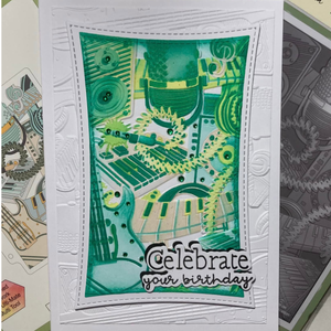 Lisa Horton Crafts Musical A6 Layering Stencils