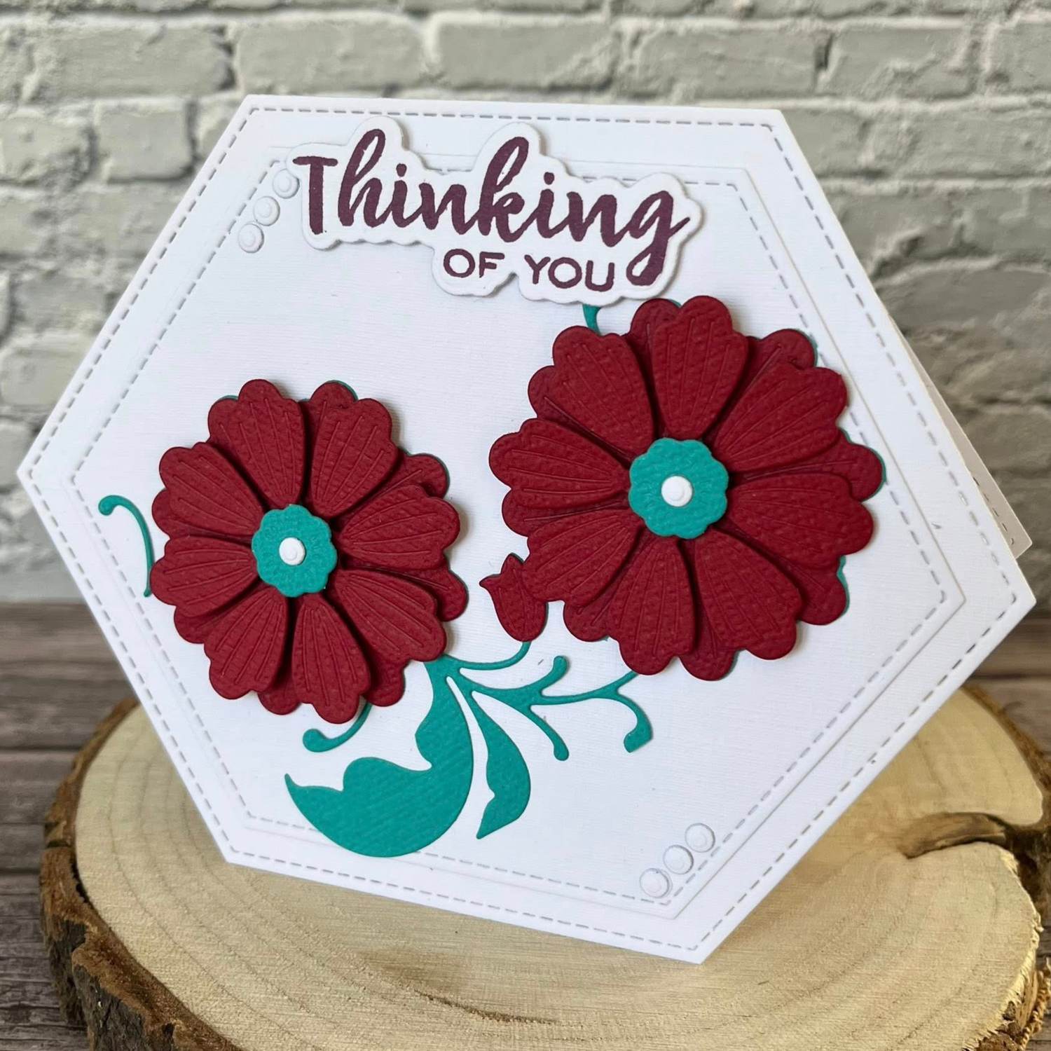 Lisa Horton Crafts Fundamentals Die Set - Nested Elongated Hexagon (8 Dies)