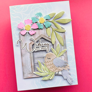 Lisa Horton Crafts Fundamentals Die Set - Nested Houses (8 Dies)