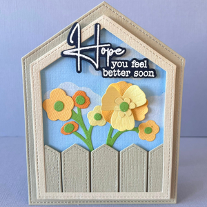 Lisa Horton Crafts Fundamentals Die Set - Nested Houses (8 Dies)