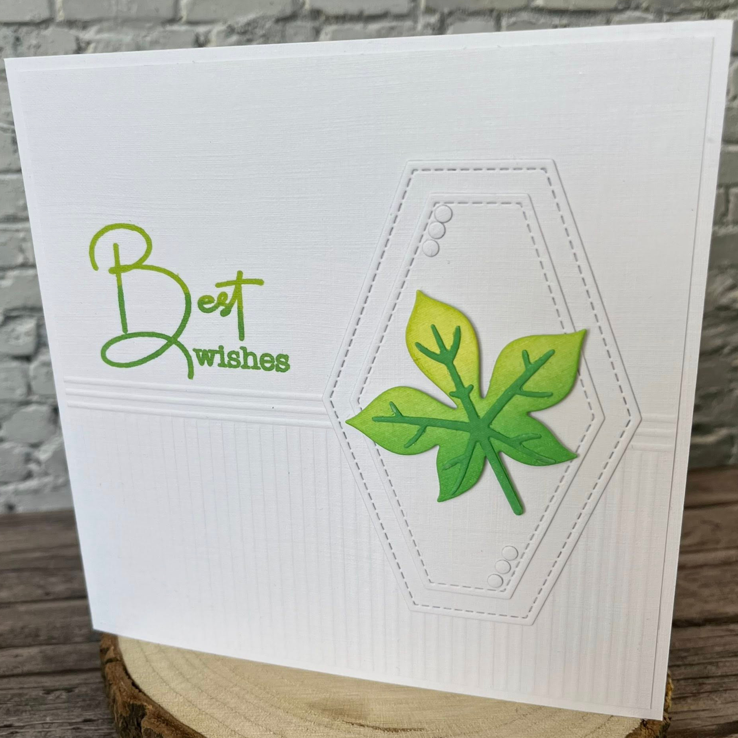 Lisa Horton Crafts Fundamentals Die Set - Nested Tall Hexagons (8 Dies)