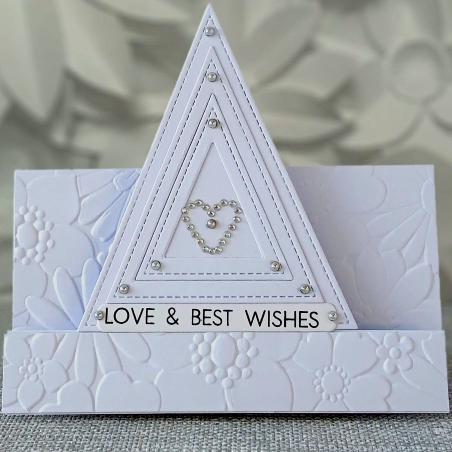 Lisa Horton Crafts Fundamentals Die Set - Nested Tall Triangle (8 Dies)