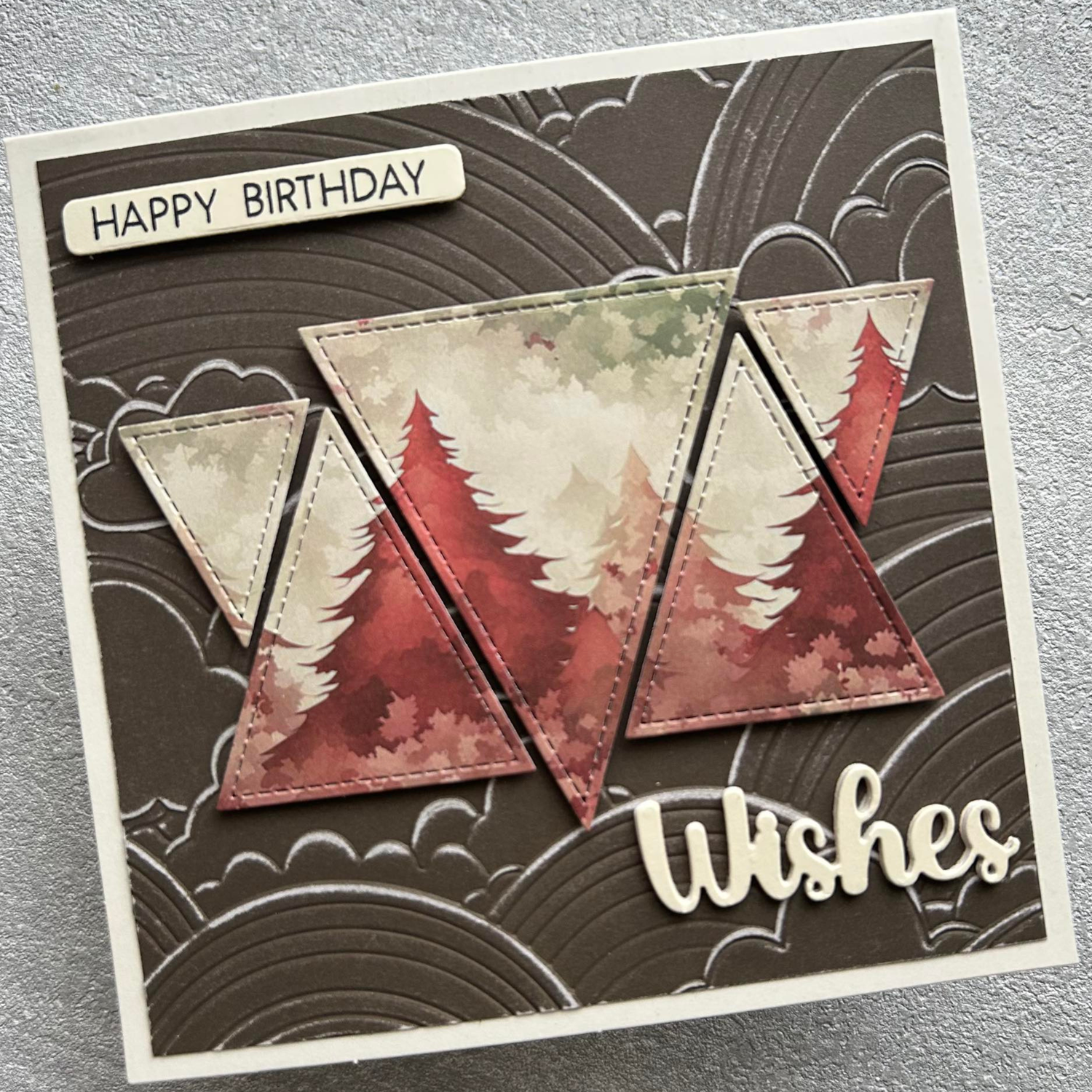 Lisa Horton Crafts Fundamentals Die Set - Nested Tall Triangle (8 Dies)