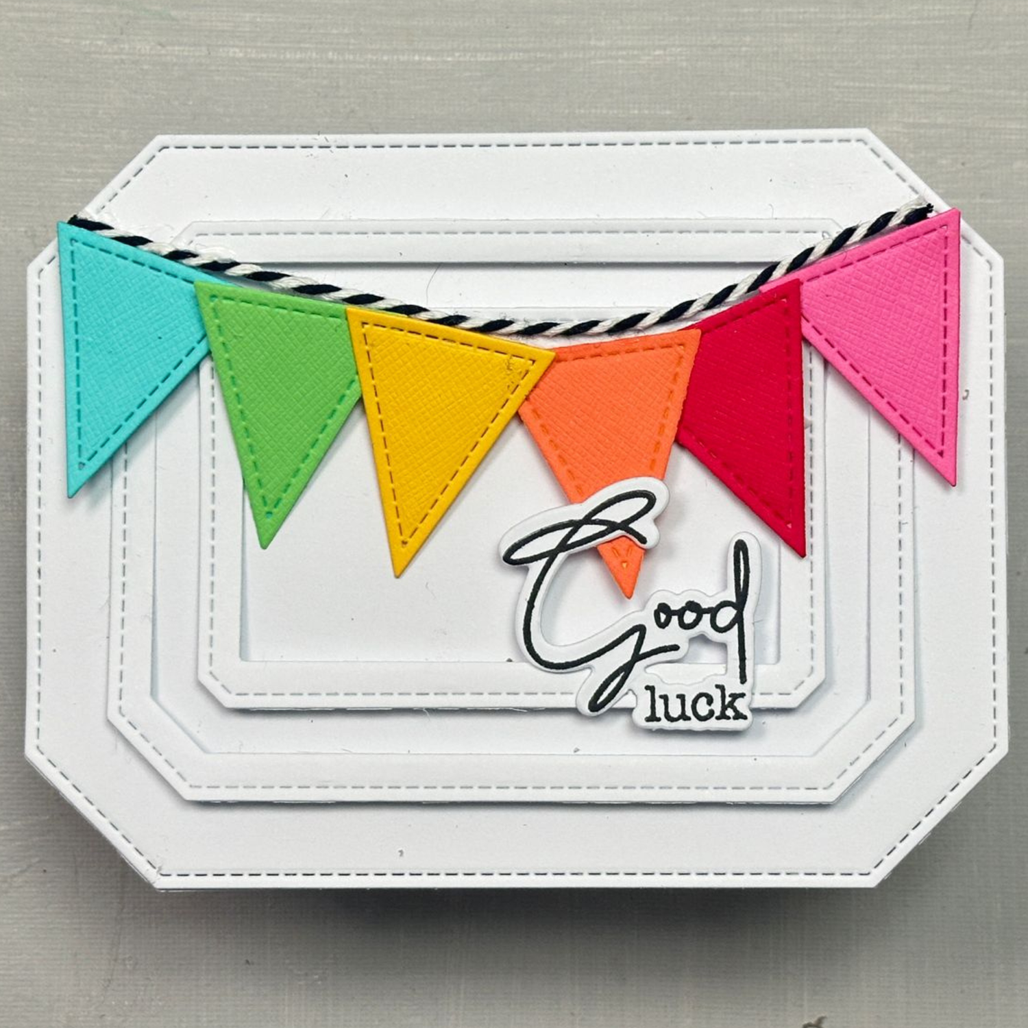 Lisa Horton Crafts Fundamentals Die Set - Nested Tall Triangle (8 Dies)