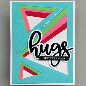 Lisa Horton Crafts Fundamentals Die Set - Nested Tall Triangle (8 Dies)