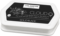 Solid Black Dye Based Ink Pad - Water Resistant