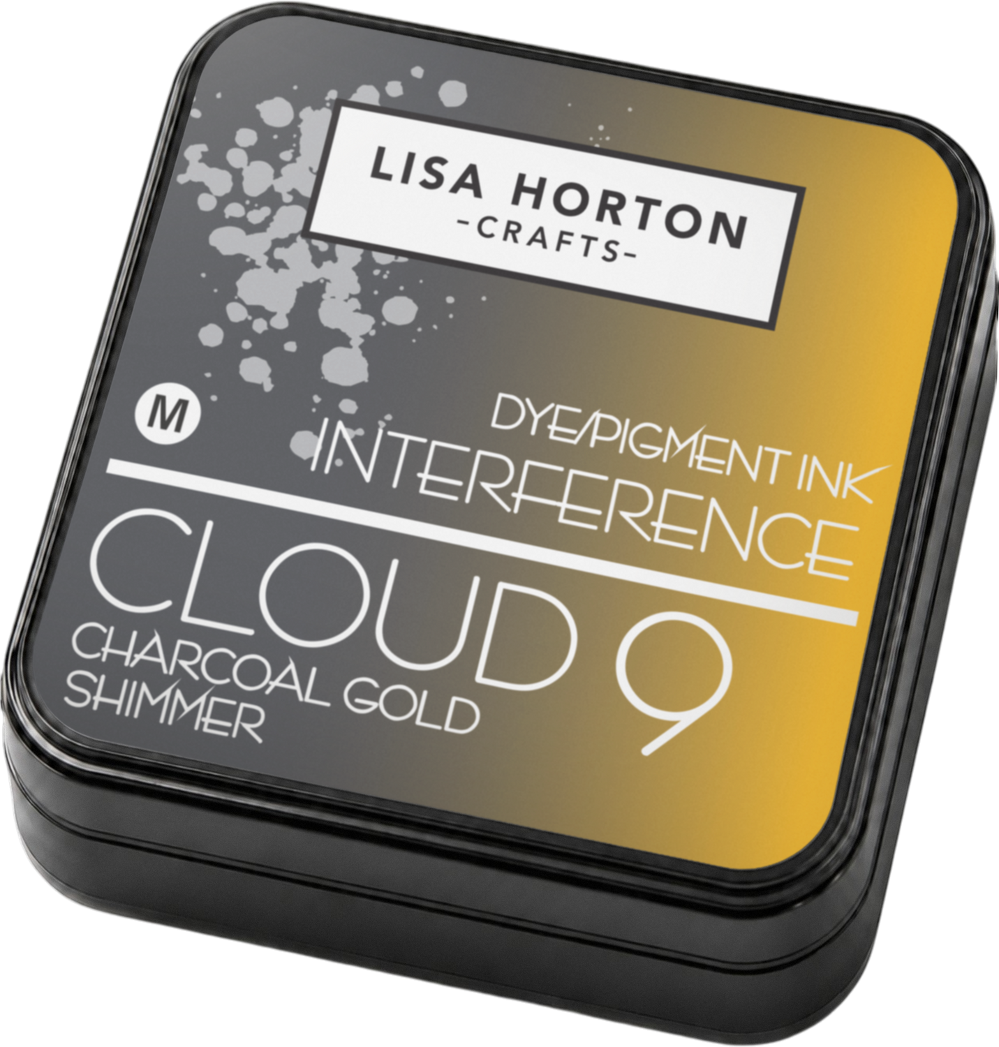 Cloud 9 Interference Ink Pad - Charcoal Gold
