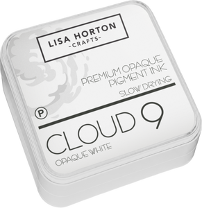 Cloud 9 Slow Drying Opaque Pigment Ink Pad - Opaque White