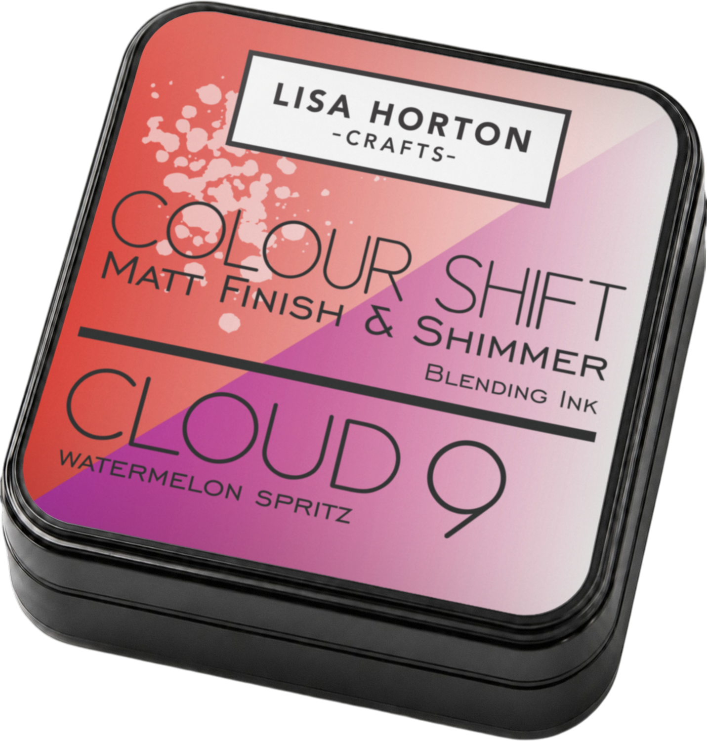 Cloud 9 Matt Blending Colour Shift Ink Pad - Watermelon Spritz