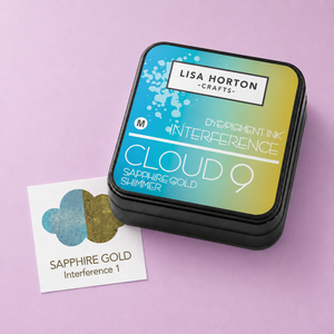 Cloud 9 Interference Ink Pad - Sapphire Gold